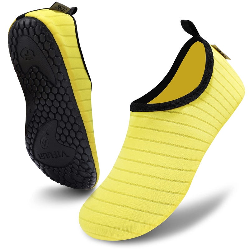 VIFUUR أحذية رياضية مائية للجنسين VIFUUR صفراء - 9-10 W US / 7.5-8.5 M US (40-41) - Image 3